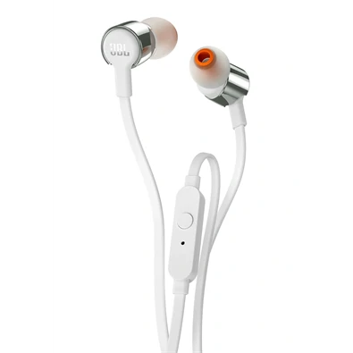 JBL T210GRYE szürke mikrofonos fülhallgató