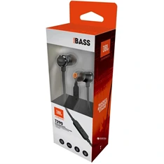 JBL T290BLK fekete fülhallgató