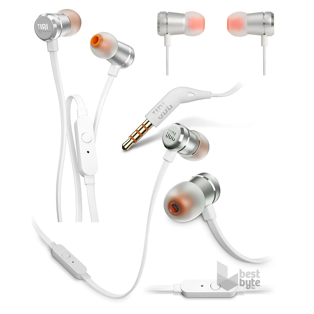 JBL T290SIL ezüst fülhallgató