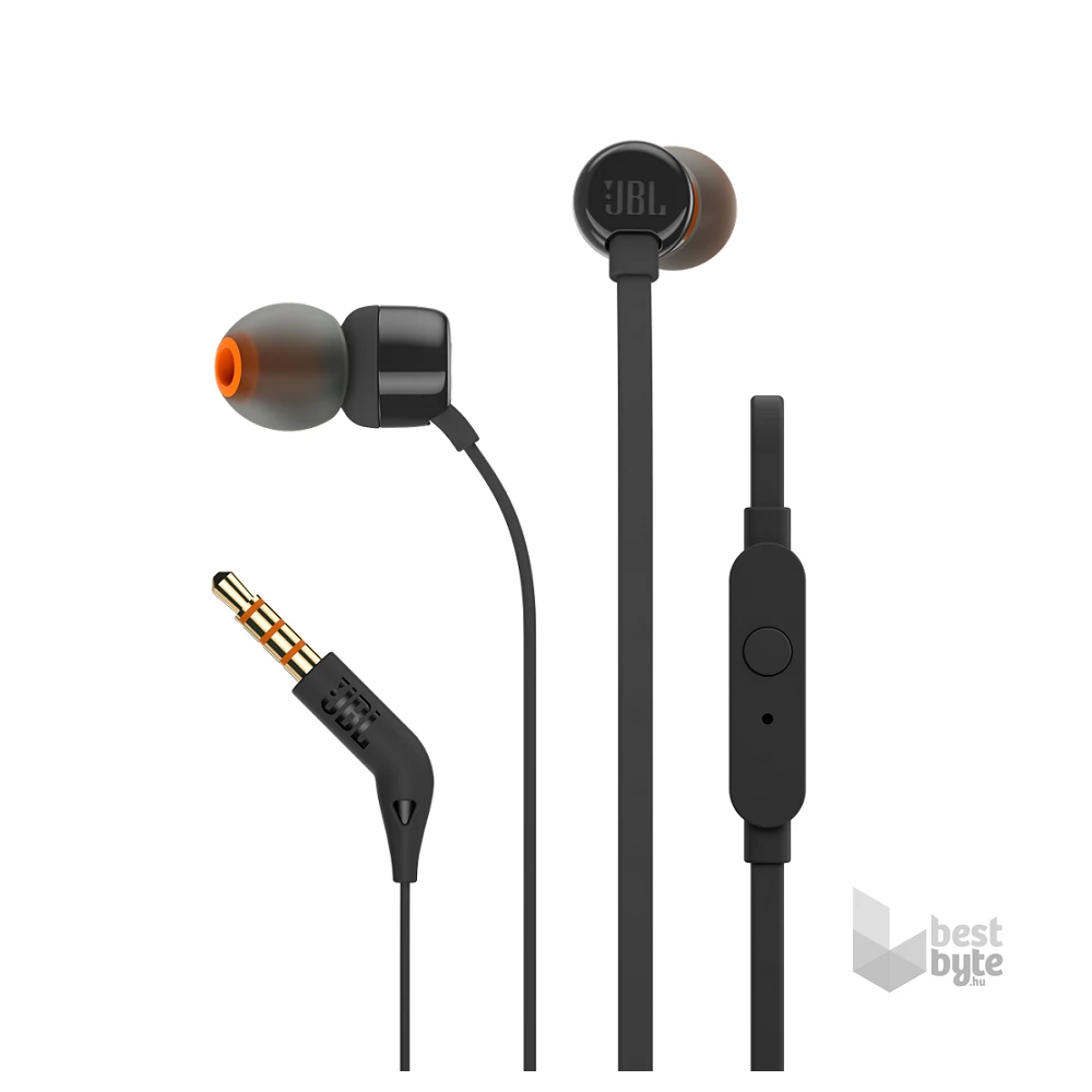 JBL T290BLK fekete fülhallgató