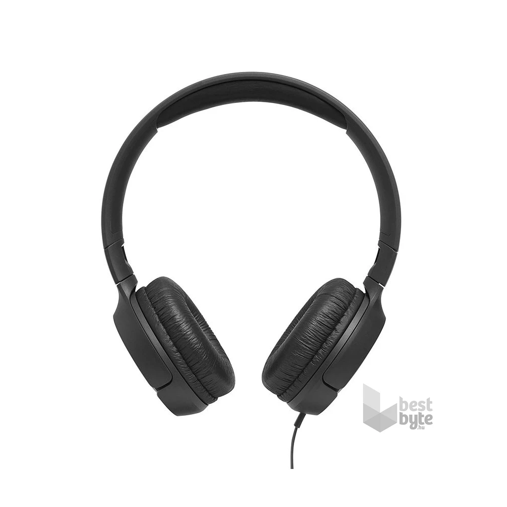 JBL T500BLK mikrofonos fekete fejhallgató