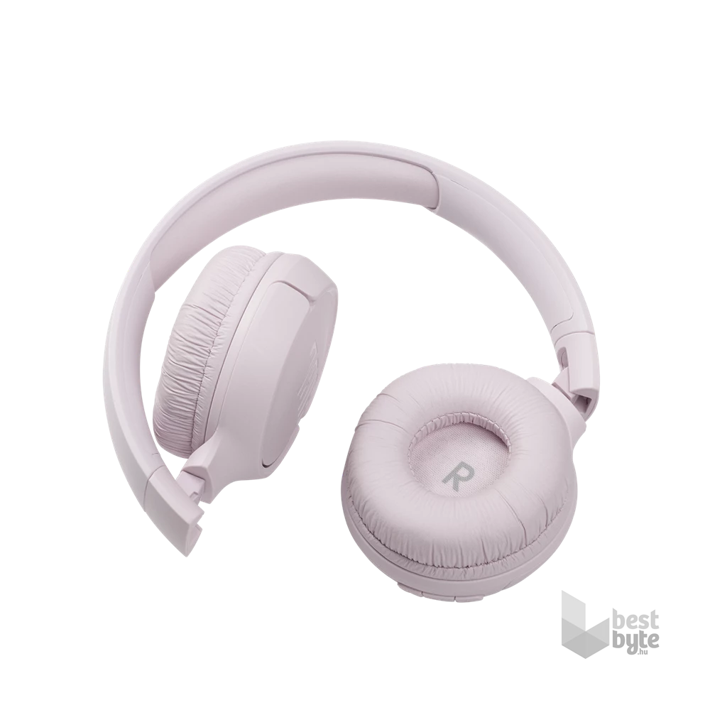 JBL T510BTROS Bluetooth mikrofonos rózsaszín fejhallgató