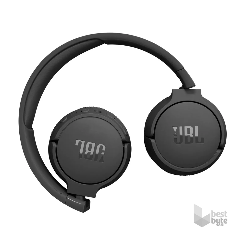 JBL T670 NC BLK Bluetooth zajszűrős fekete fejhallgató