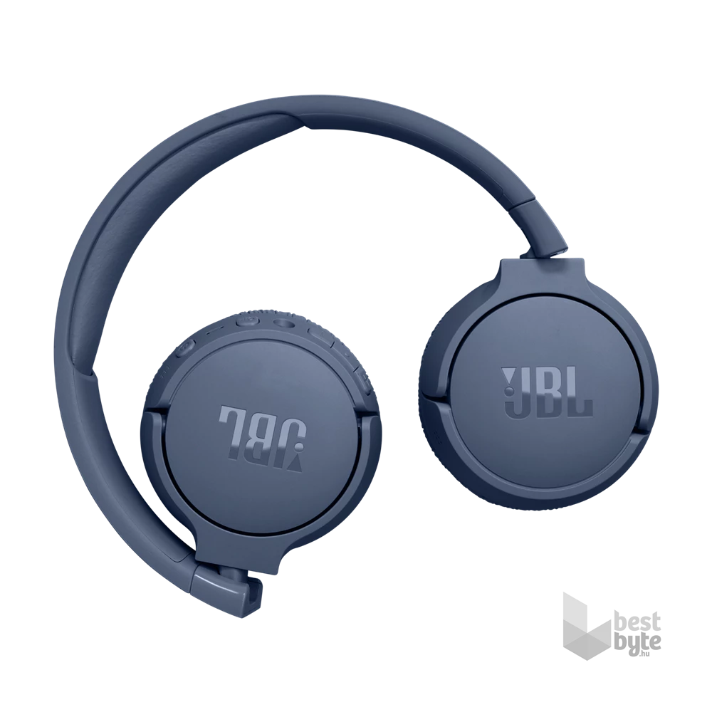 JBL T670 NC BLU Bluetooth zajszűrős kék fejhallgató