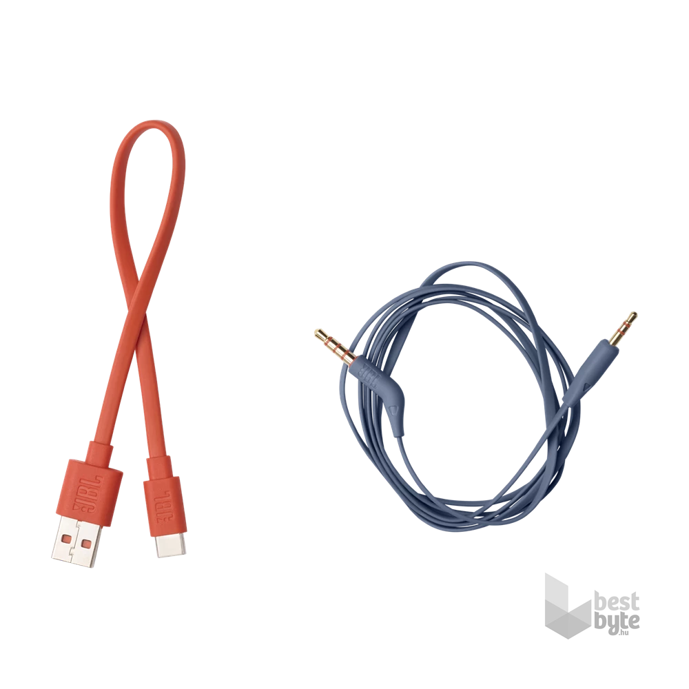 JBL T670 NC BLU Bluetooth zajszűrős kék fejhallgató