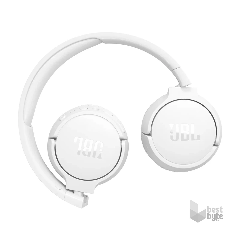 JBL T670 NC WHT Bluetooth zajszűrős fehér fejhallgató