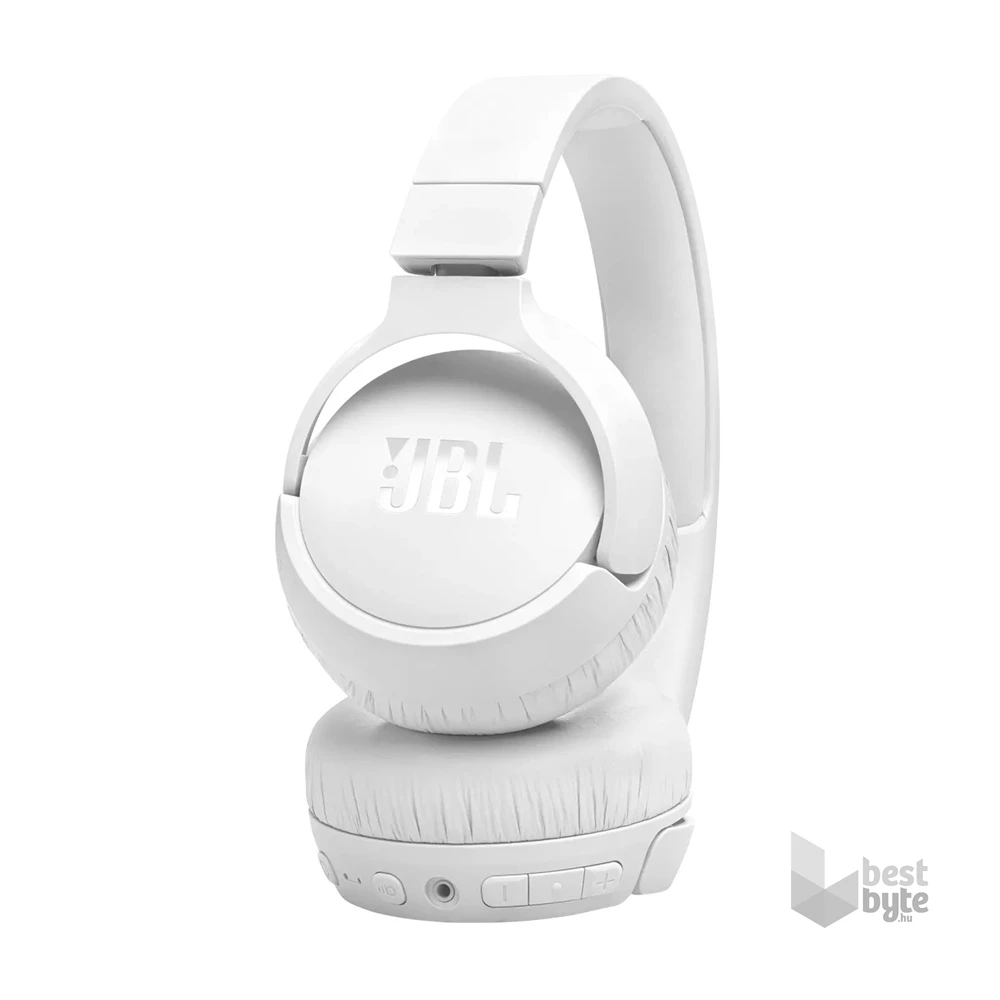JBL T670 NC WHT Bluetooth zajszűrős fehér fejhallgató