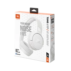 JBL T670 NC WHT Bluetooth zajszűrős fehér fejhallgató