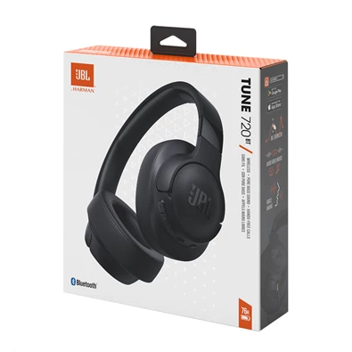JBL T720BTBLK Bluetooth fekete fejhallgató