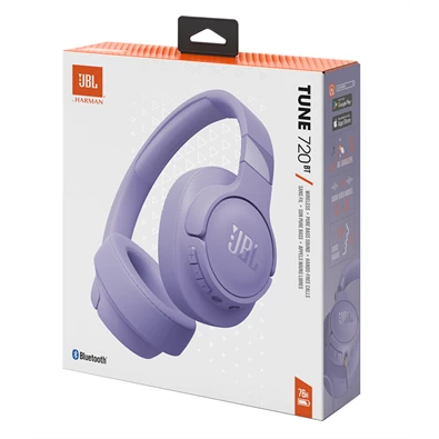 JBL T720BTPUR Bluetooth lila fejhallgató