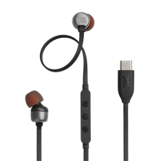 JBL T 310 C BLK vezetékes USB C mikrofonos fekete fülhallgató