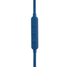 JBL T 310 C BLU vezetékes USB C mikrofonos kék fülhallgató