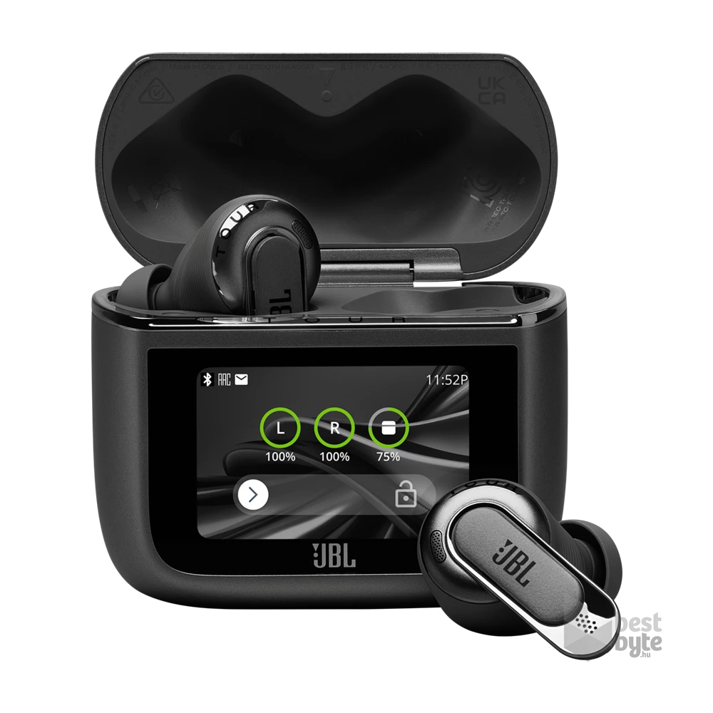 JBL Tour Pro 3 True Wireless Bluetooth zajszűrős fekete fülhallgató