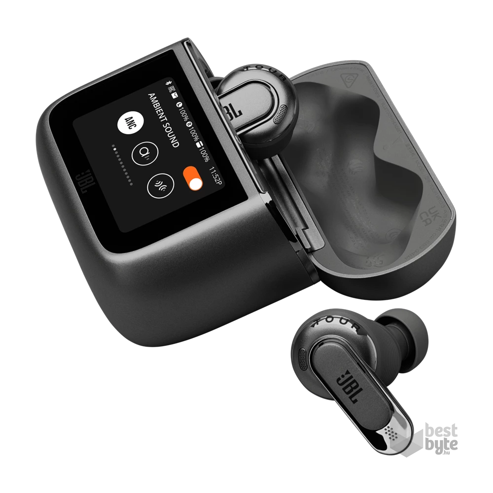 JBL Tour Pro 3 True Wireless Bluetooth zajszűrős fekete fülhallgató