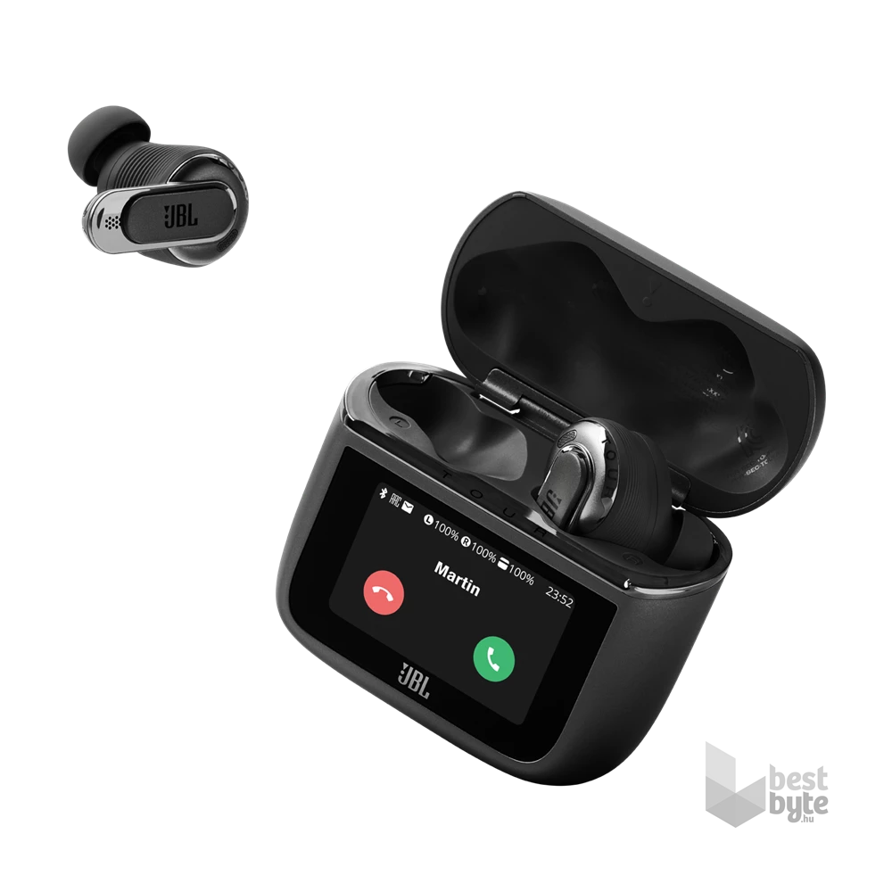 JBL Tour Pro 3 True Wireless Bluetooth zajszűrős fekete fülhallgató