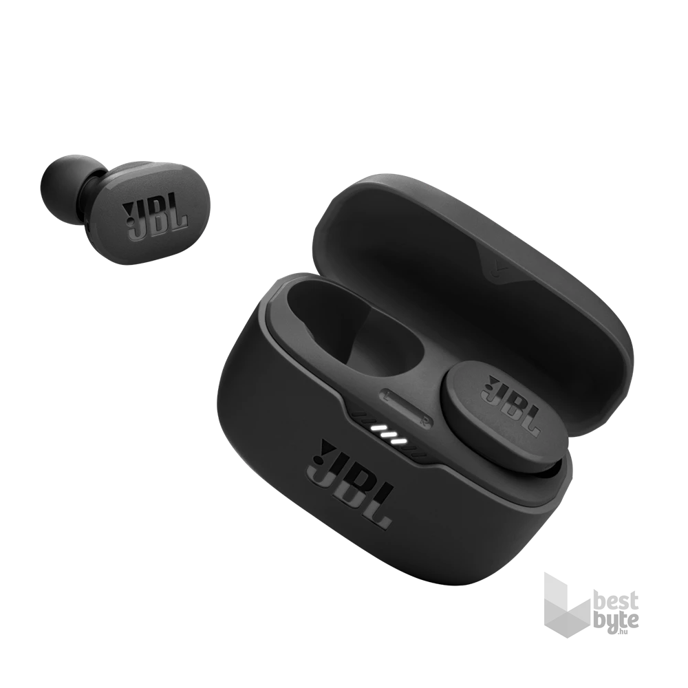 JBL Tune T130 True Wireless Bluetooth aktív zajszűrős fekete fülhallgató