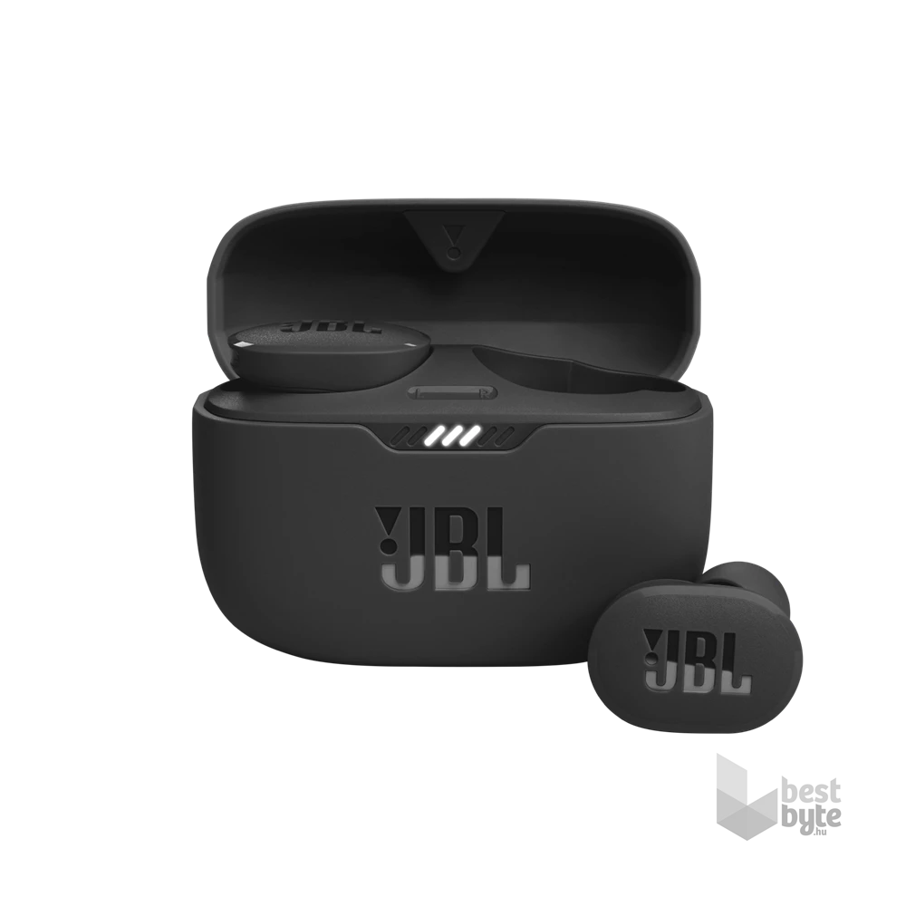 JBL Tune T130 True Wireless Bluetooth aktív zajszűrős fekete fülhallgató