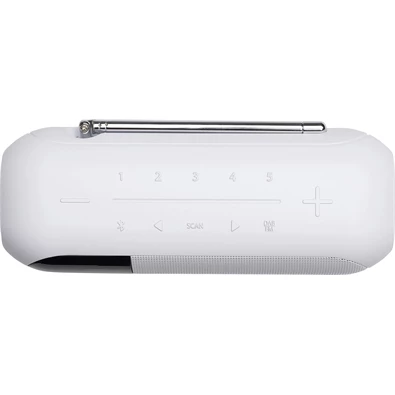 JBL Tuner2 fehér hordozható Bluetooth FM/DAB rádiós hangszóró