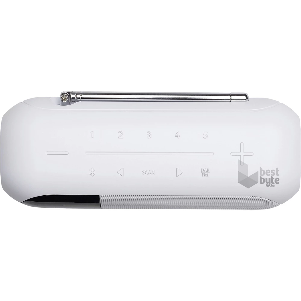 JBL Tuner2 fehér hordozható Bluetooth FM/DAB rádiós hangszóró