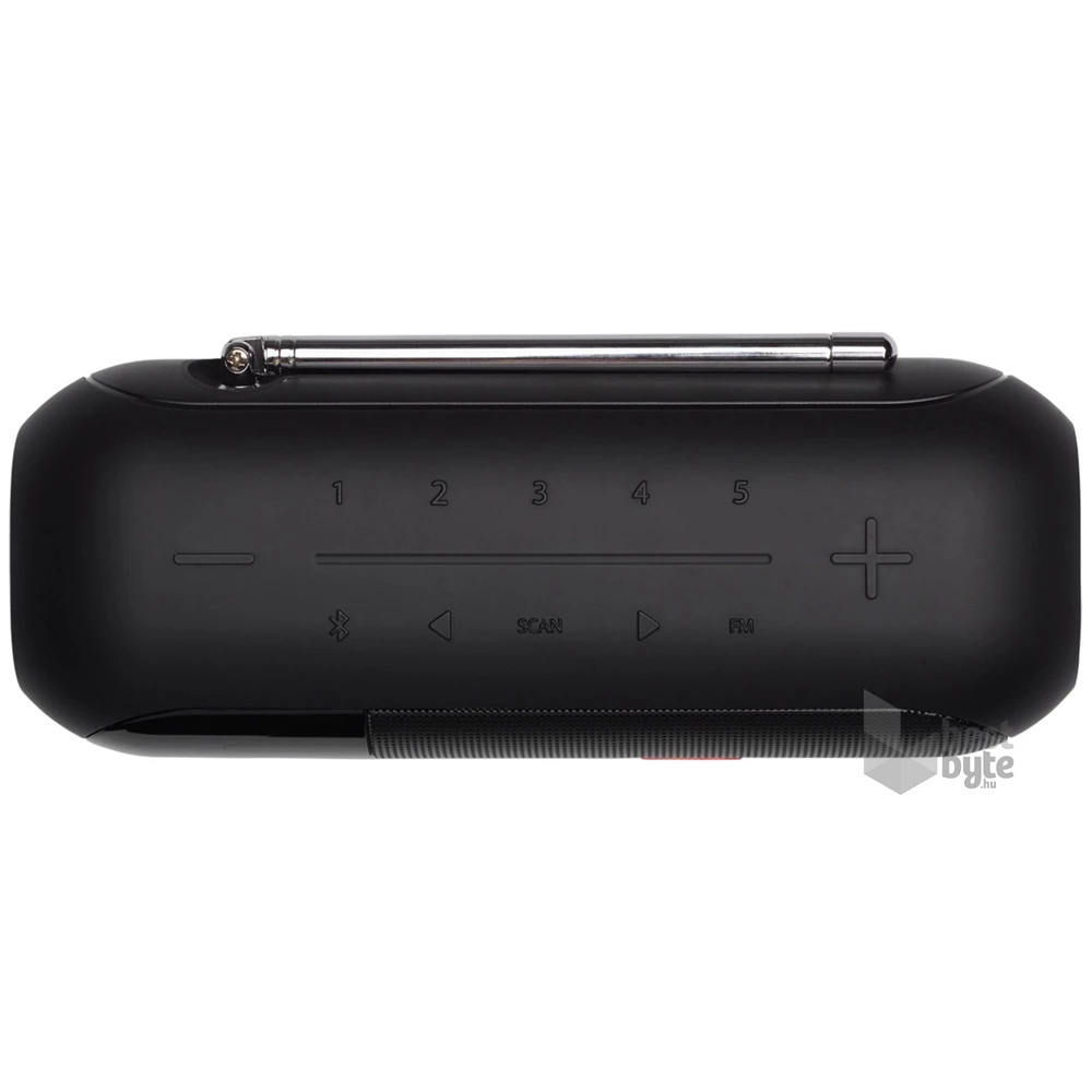 JBL Tuner2 fekete hordozható Bluetooth FM/DAB rádiós hangszóró