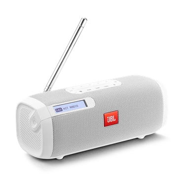 JBL Tuner fehér Bluetooth hangszóró és DAB/FM rádió
