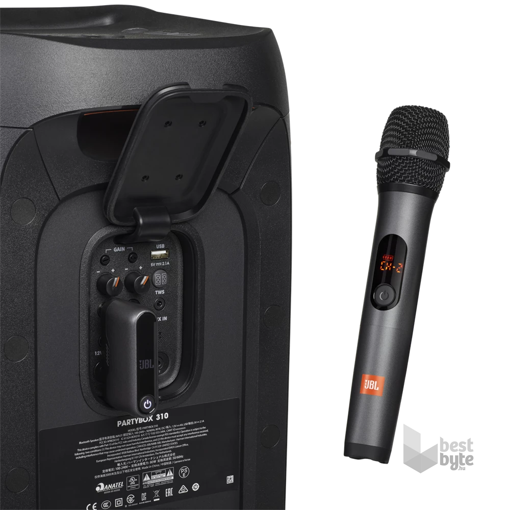 JBL WIRELESS MIC 2db-os vezeték nélküli UHF mikrofon csomag