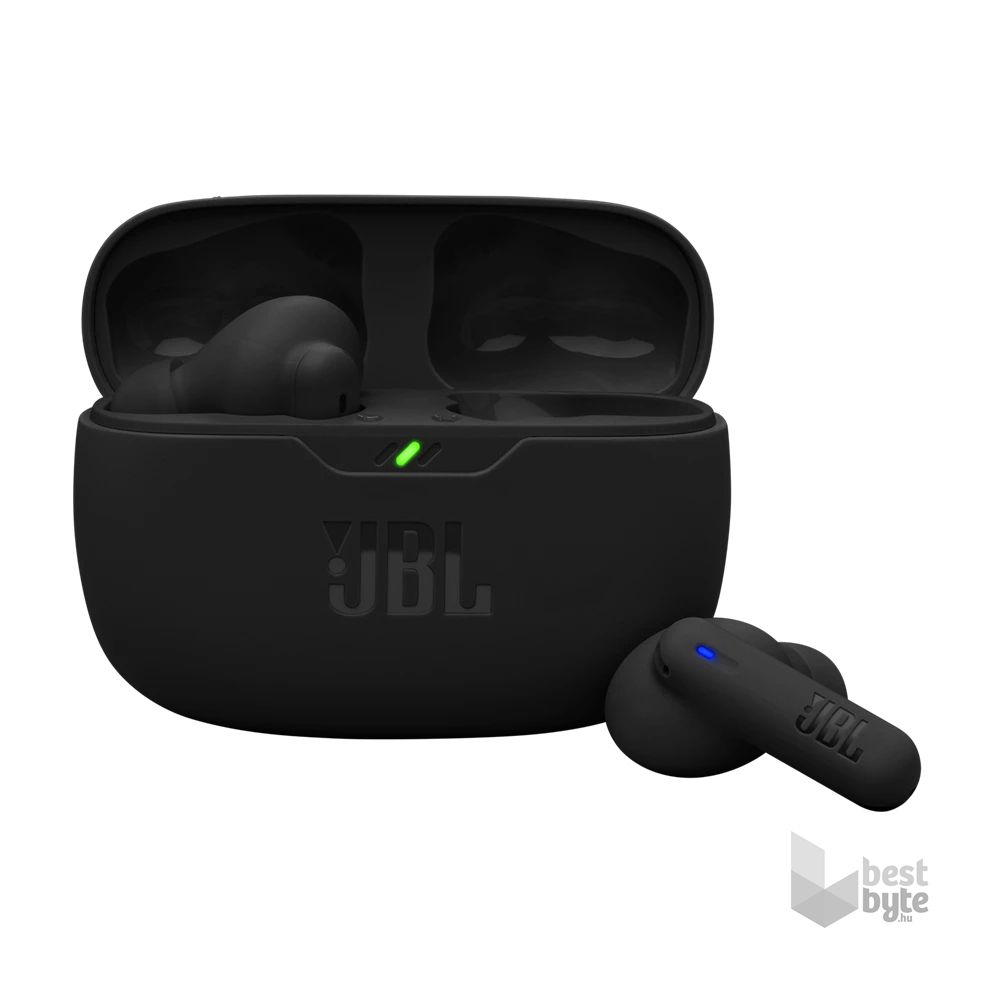 JBL Wave Beam 2 True Wireless Bluetooth aktív zajszűrős fekete fülhallgató