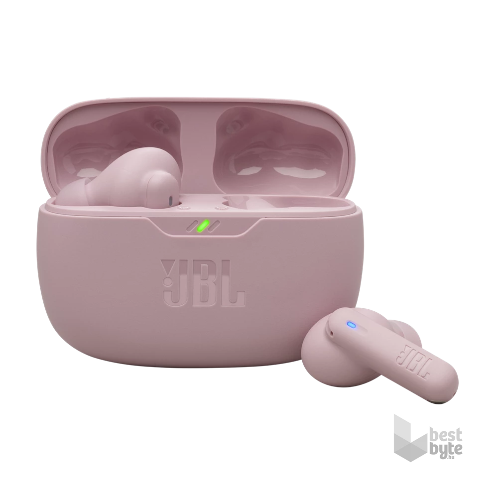 JBL Wave Beam 2 True Wireless Bluetooth aktív zajszűrős pink fülhallgató