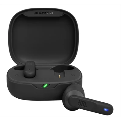 JBL Wave Flex BLK True Wireless Bluetooth fekete fülhallgató