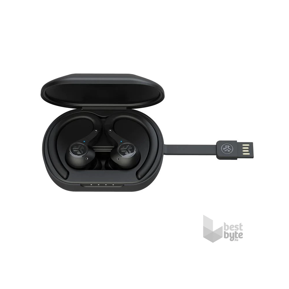 JLab Epic Air Sport ANC True Wireless Bluetooth fekete fülhallgató