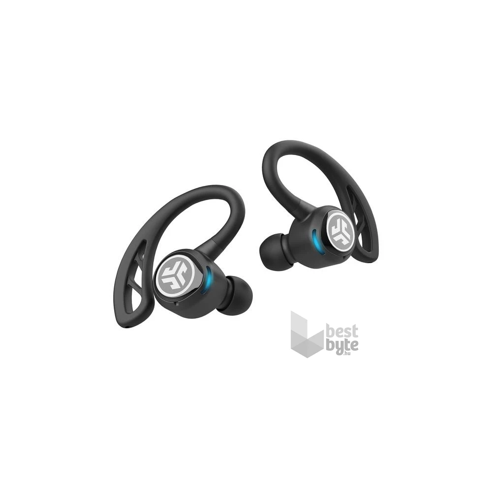 JLab Epic Air Sport Elite True Wireless Bluetooth fekete fülhallgató heatset