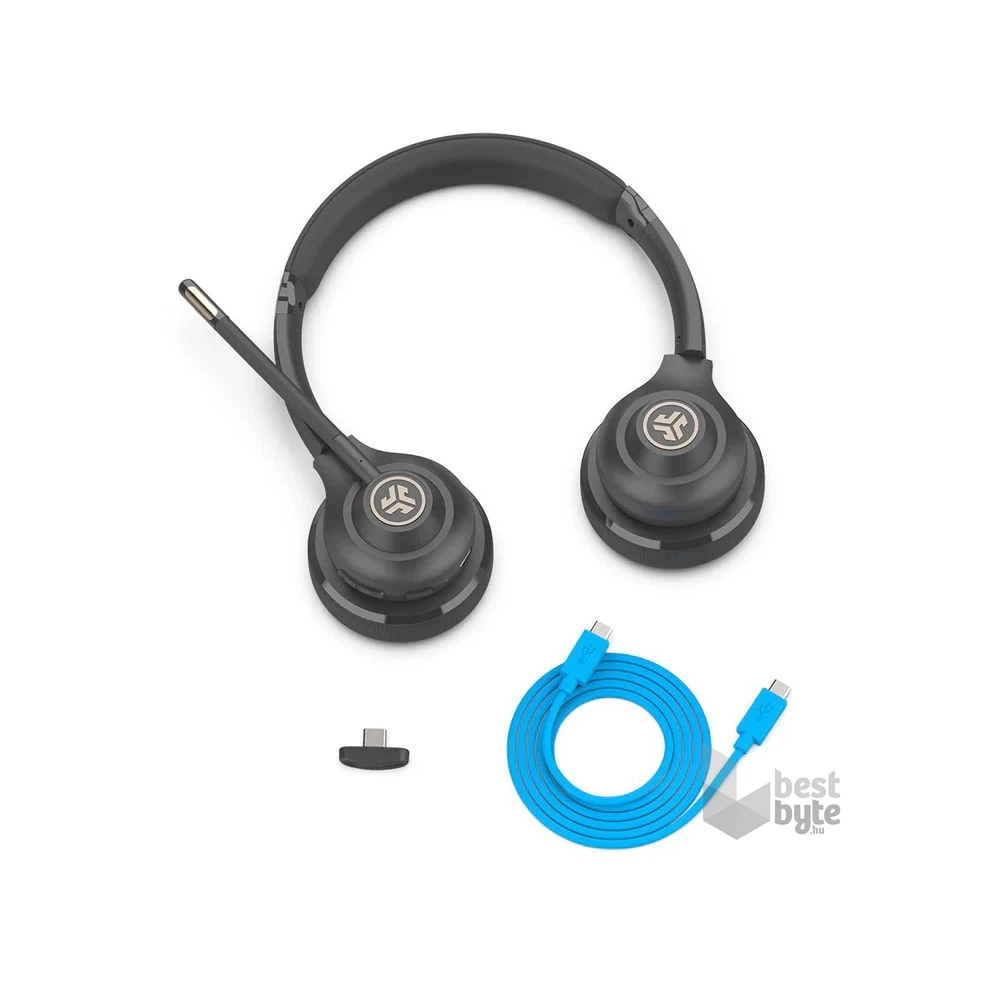 JLab GO Work Gen 2 vezeték nélküli szürke Bluetooth headset