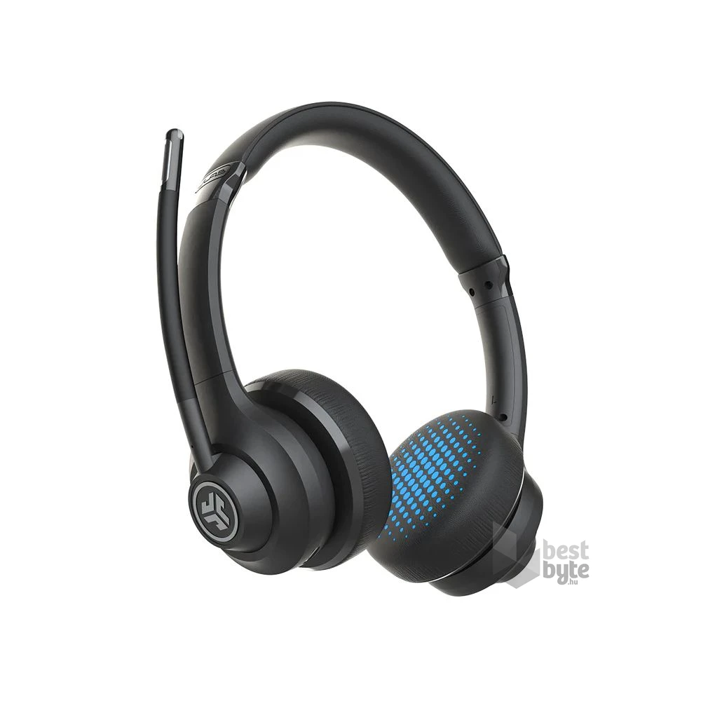 JLab GO Work vezeték nélküli fekete Bluetooth headset