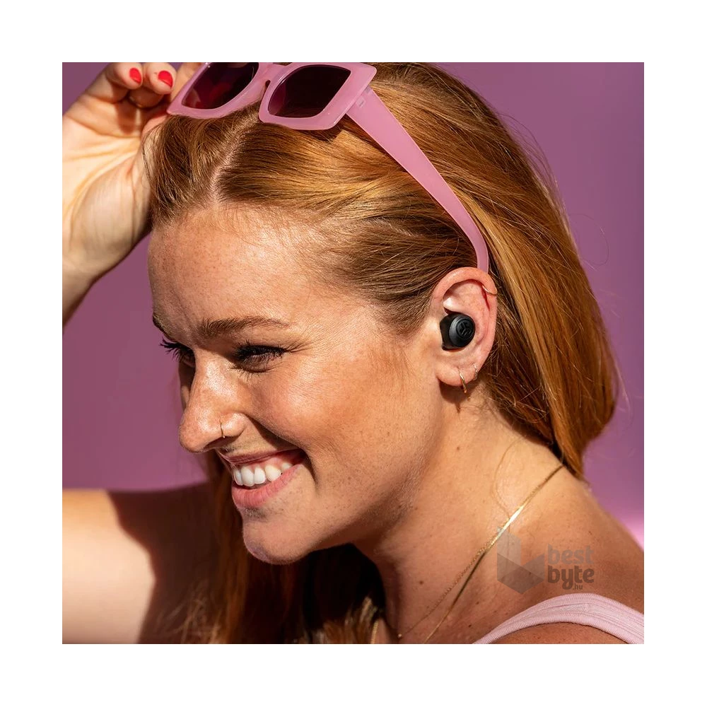 JLab Go Air Pop True Wireless Bluetooth fekete fülhallgató