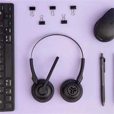 JLab Go Work Pop vezeték nélküli fekete Bluetooth headset