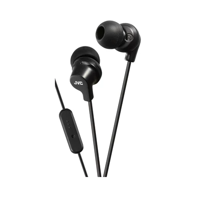 JVC HA-FR15B mikrofonos jack fekete fülhallgató