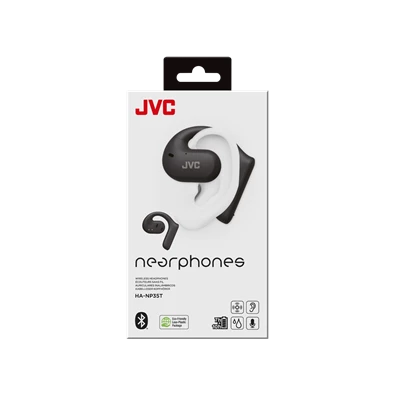 JVC HA-NP35T-B-U Nearphones fekete Bluetooth True Wireless fülhallgató
