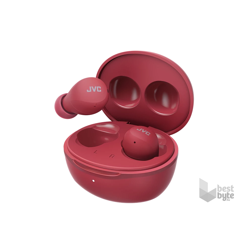 JVC HA-A6TR True Wireless Bluetooth piros fülhallgató