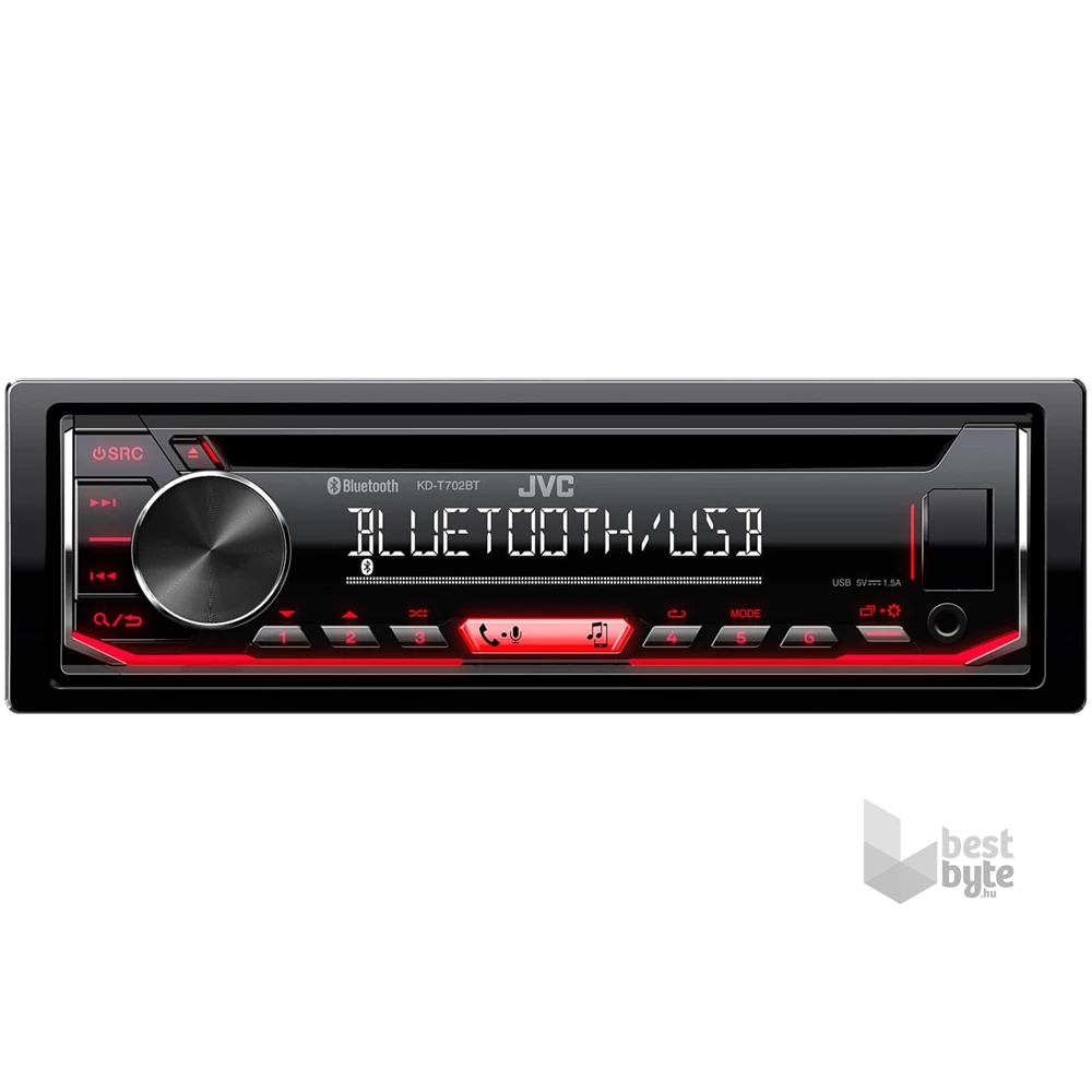 JVC KD-T702BT BT/CD/USB autóhifi fejegység