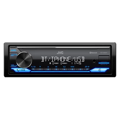 JVC KD-X382BT Bluetooth/USB/AUX mechanika nélküli autóhifi fejegység
