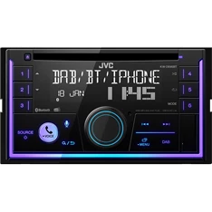 JVC KW-DB95BT 2DIN Bluetooth/USB/AUX autóhifi fejegység