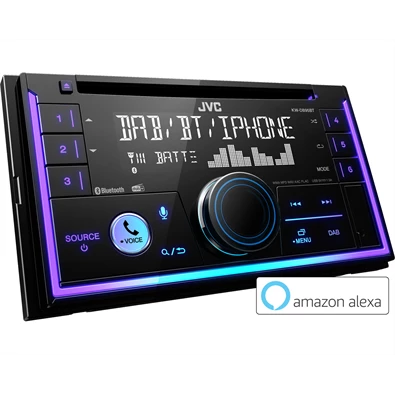 JVC KW-DB95BT 2DIN Bluetooth/USB/AUX autóhifi fejegység