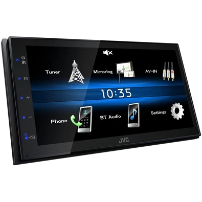 JVC KW-M25BT 2DIN multimédiás érintőképernyős autóhifi fejegység