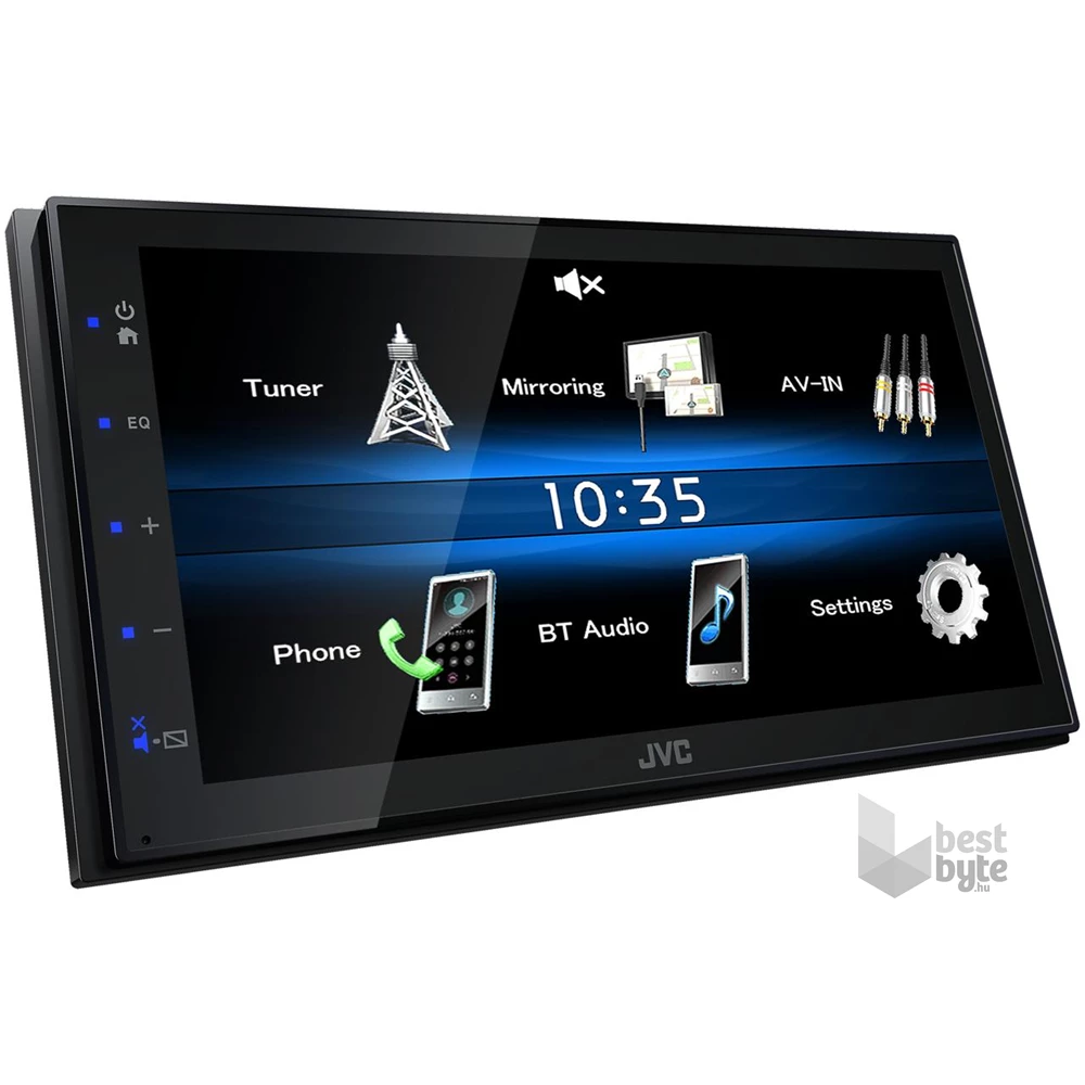 JVC KW-M25BT 2DIN multimédiás érintőképernyős autóhifi fejegység