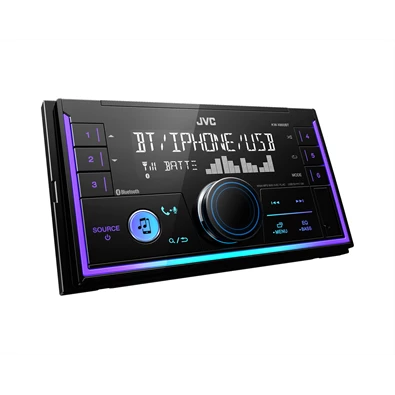 JVC KW-X850BT 2DIN Bluetooth/USB/AUX mechanika nélküli autóhifi fejegység