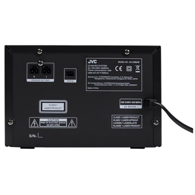 JVC UX-C25DAB fekete mikro hifi