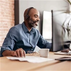 Jabra Evolve 65 TE MS Stereo vezeték nélküli fekete headset