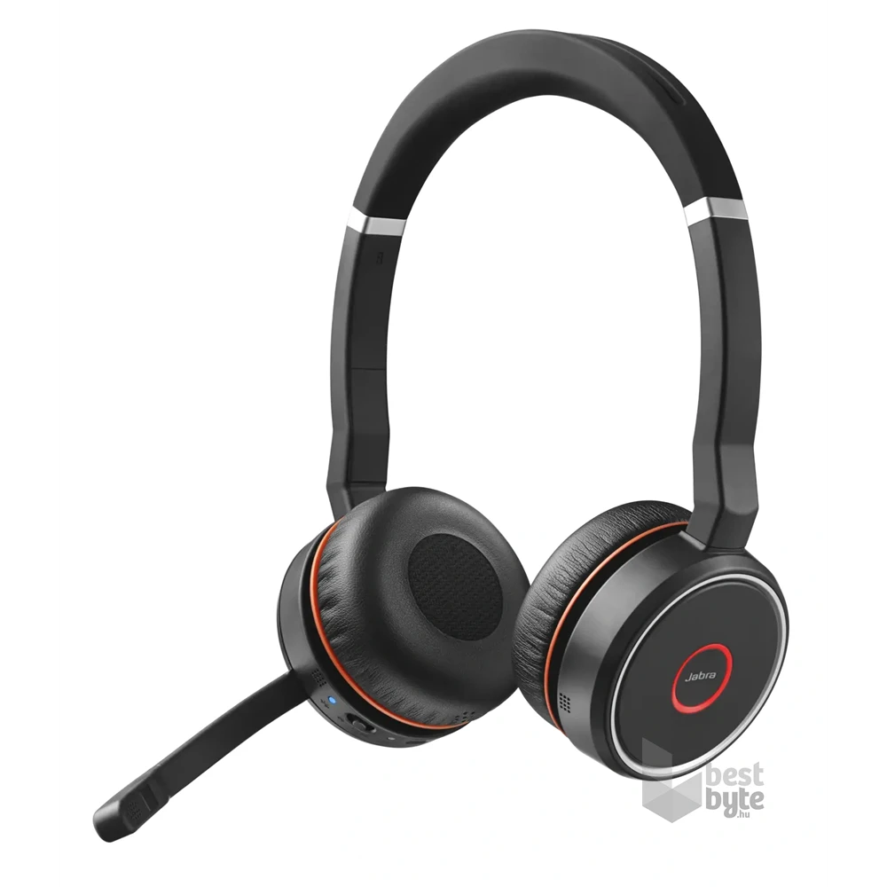 Jabra Evolve 75 SE MS Stereo vezeték nélküli Bluetooth headset