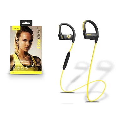 Jabra JB-100 Pace Bluetooth sárga sport fülhallgató