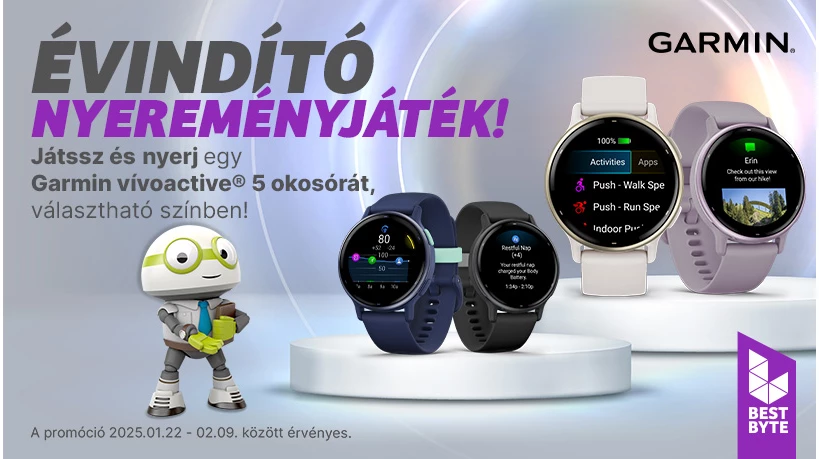 Játssz velünk egy Garmin okosóráért!